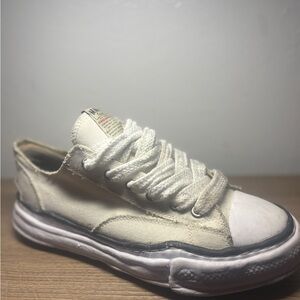 Men's Cream Boat Shoes